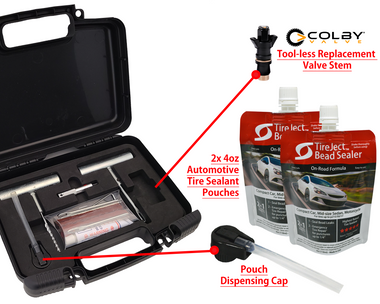 Automotive Emergency Tire Repair Kit