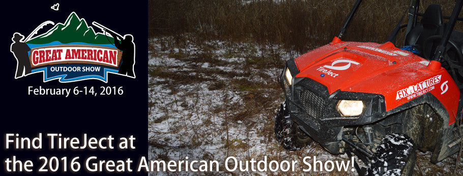Visit TireJect at the 2016 Great American Outdoor Show