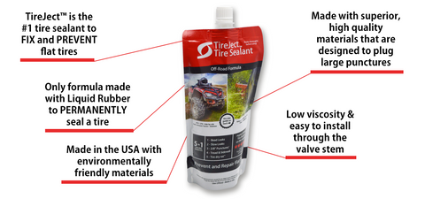 TireJect Tire Sealant - Fix Flat Tires - Best Tire Sealant – TireJect