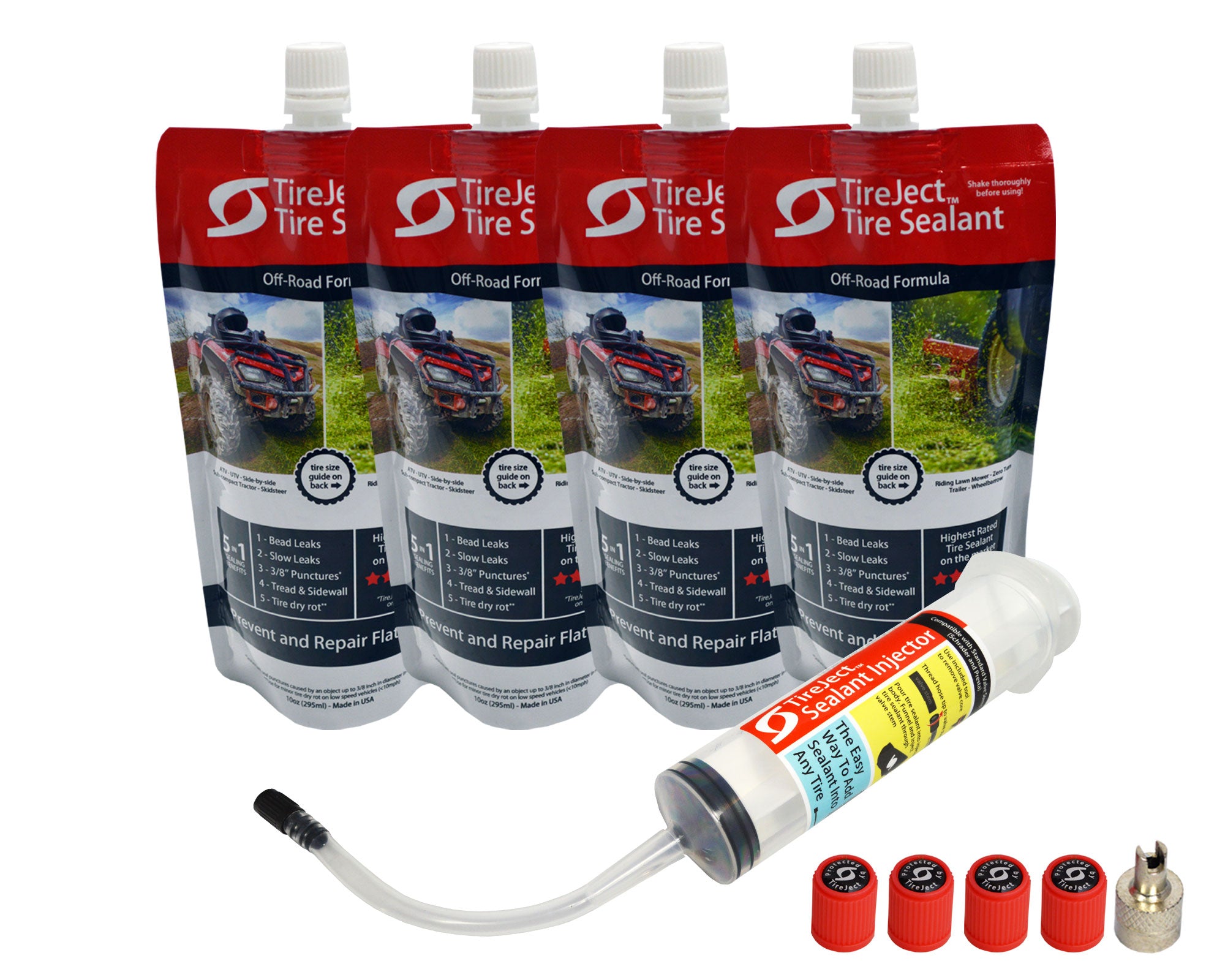 Fix a flat sales bike tire sealer