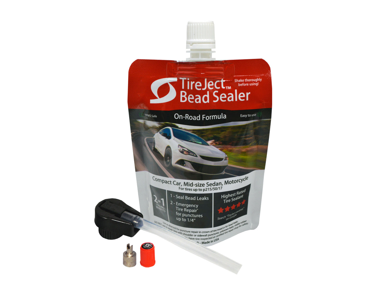 Fitter / auto mechanic applies bead sealer compound with a brush
