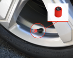 TireJect Red Valve Stem Caps (12-Pack)