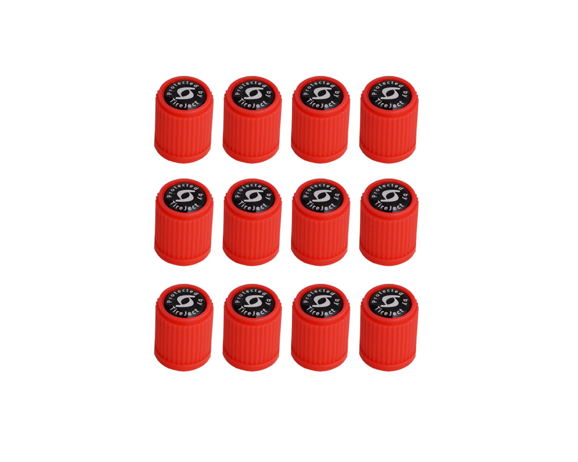 TireJect Red Valve Stem Caps (12-Pack) – TireJect